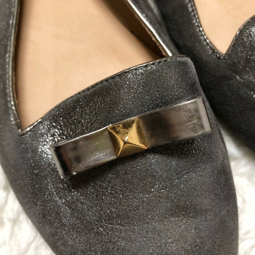 ❌SOLD❌ Kate Spade New York Metallic Smoking Loafer - Picture 3 of 8